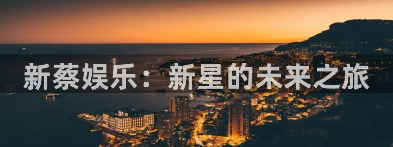 888贵宾会官网：新蔡娱乐：新星的未来之旅
